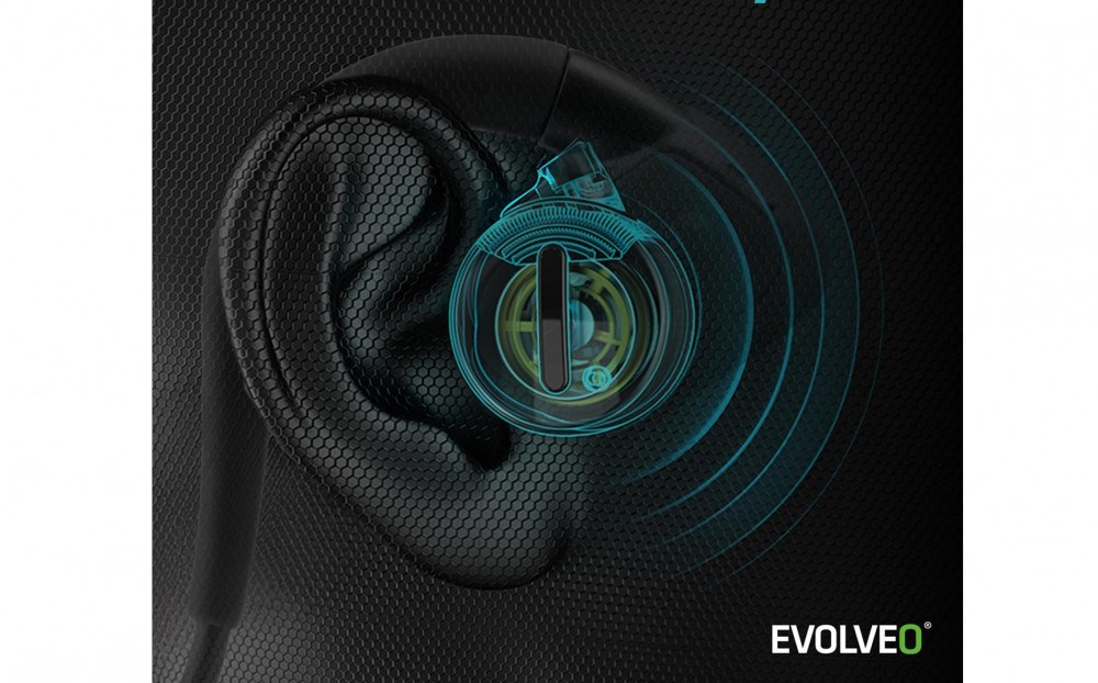 EVOLVEO BonePro Bluetooth + integrovaná paměť