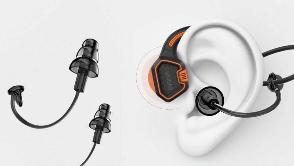 Evolveo BoneSwim MP3 mikrofon