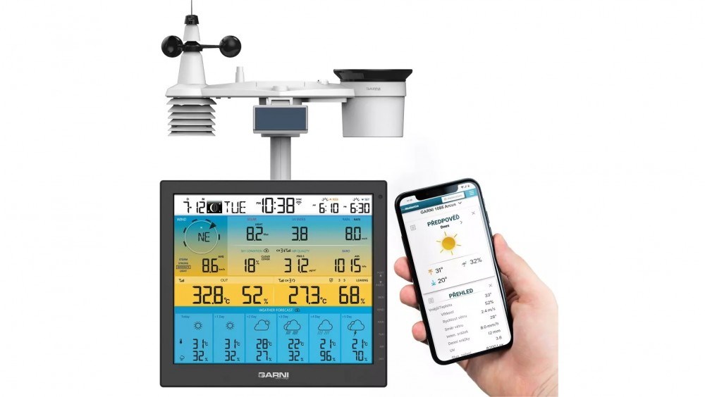 Garni 1085 Arcus Wi-Fi připojení