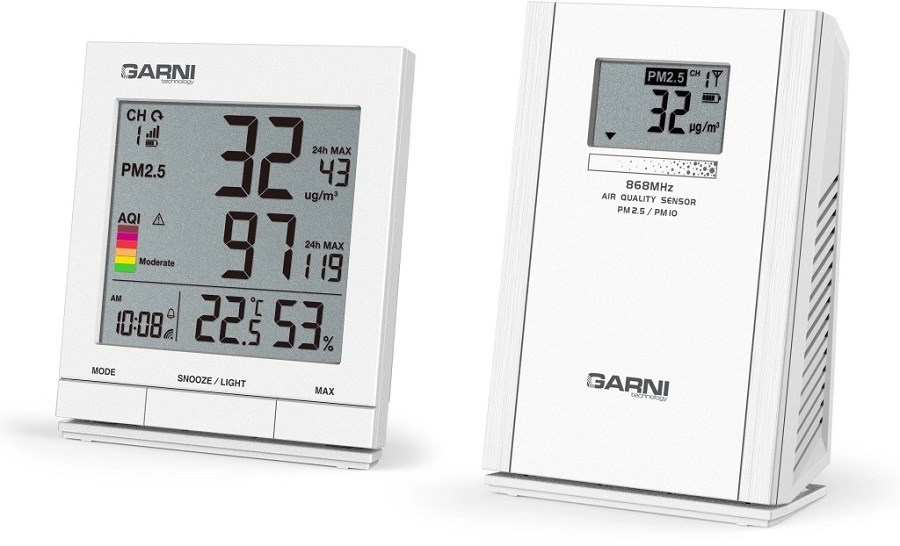 Garni 204 OneCare naměřené hodnoty