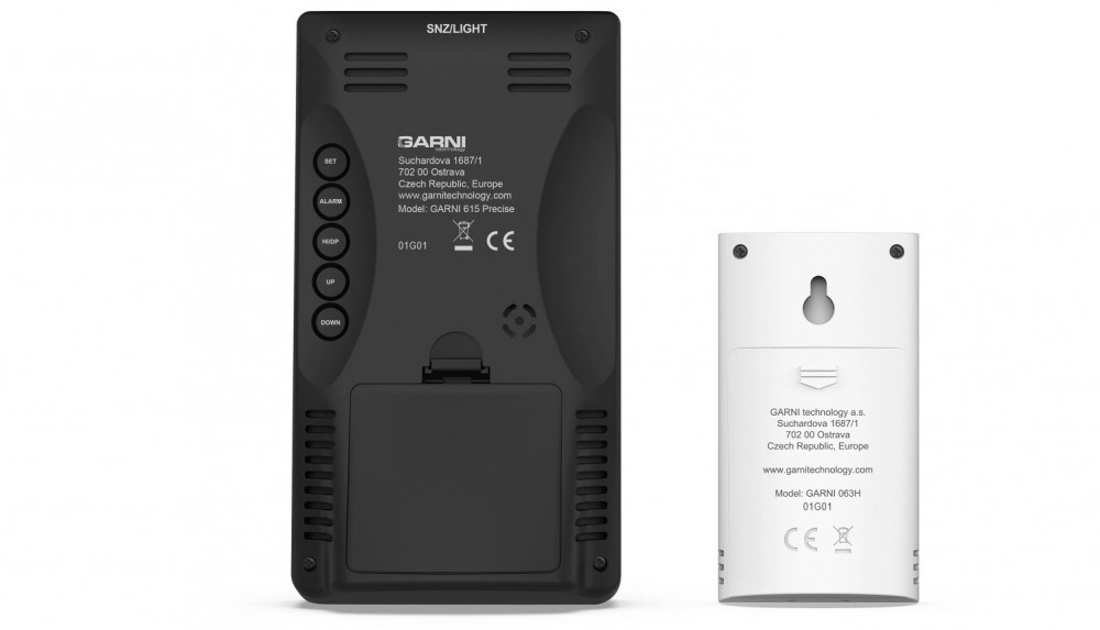 Garni 615B Precise funkce