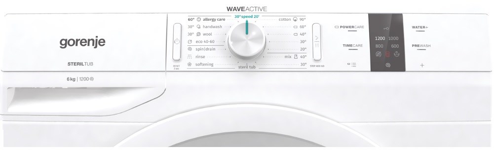 Gorenje WP 62 S3 funkce