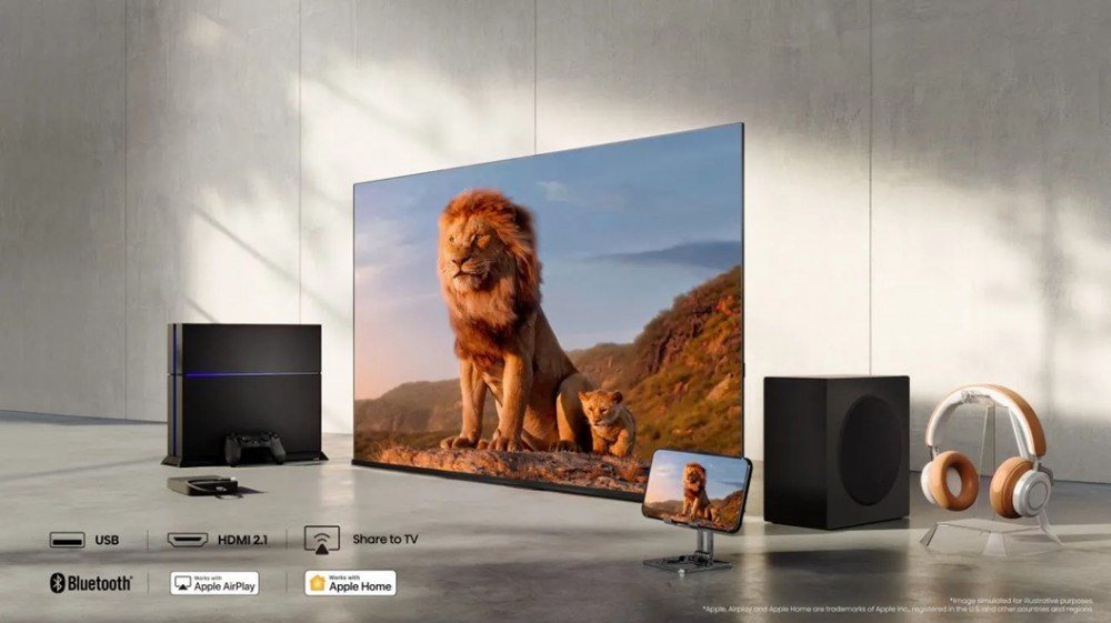 Hisense 58E7Q připojení