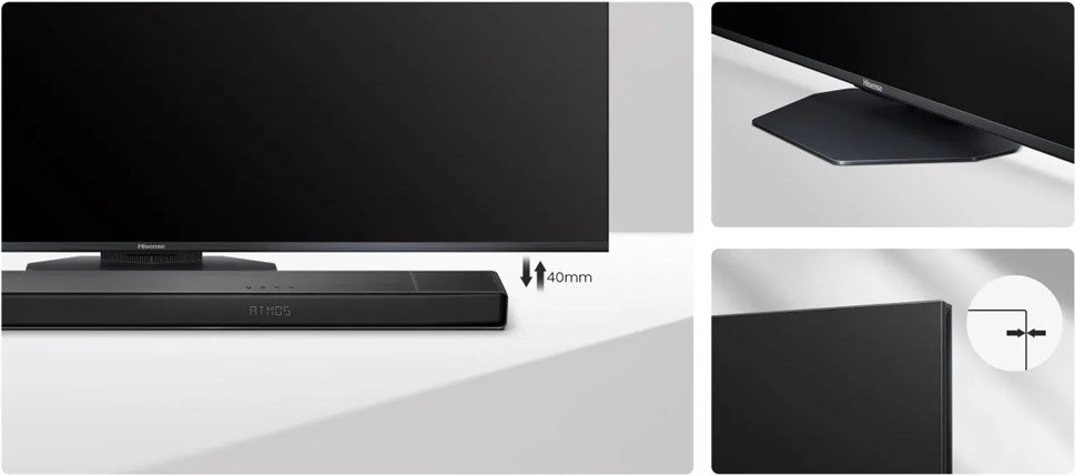 Hisense 55U8Q design