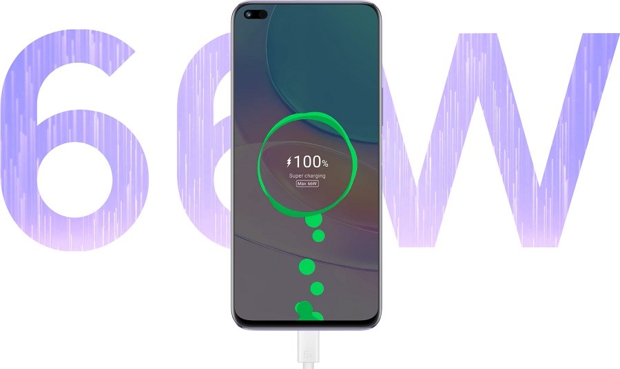 Huawei Nova 8i 66W nabíjení