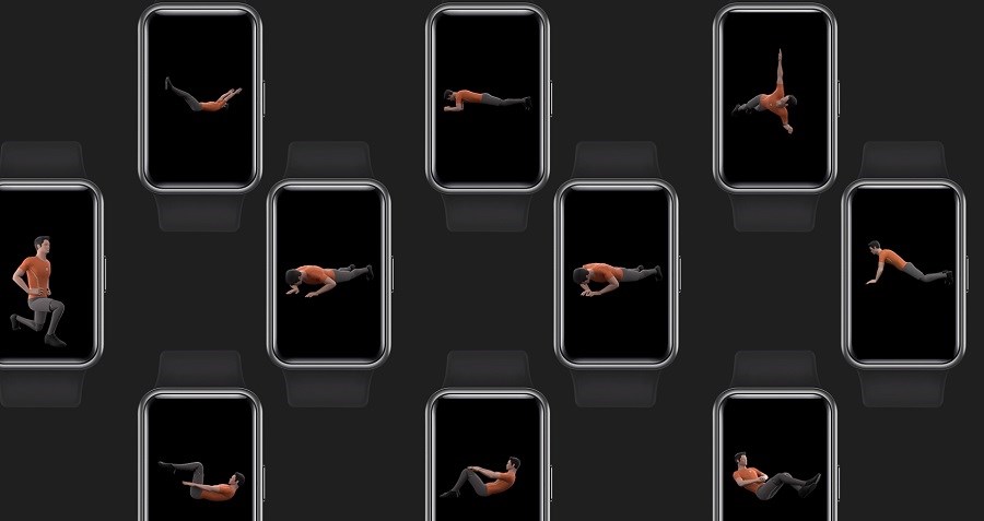 Huawei Watch Fit sportovní režimy