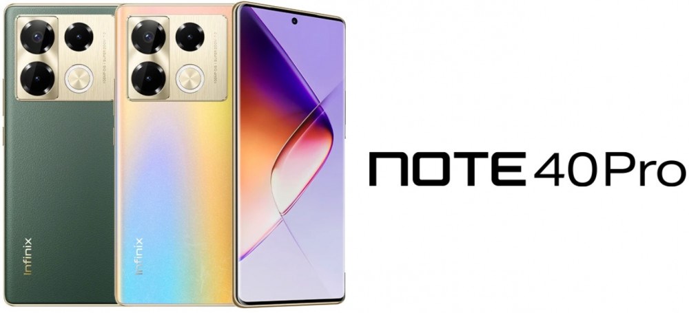 Infinix Note 40 Pro displej