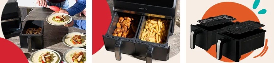 Instant Pot Vortex Dual dvojitý koš