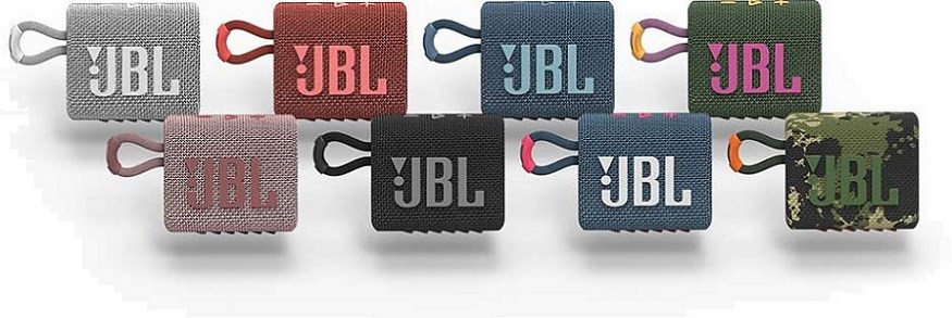 Miniaturní přenosný reproduktor JBL GO3