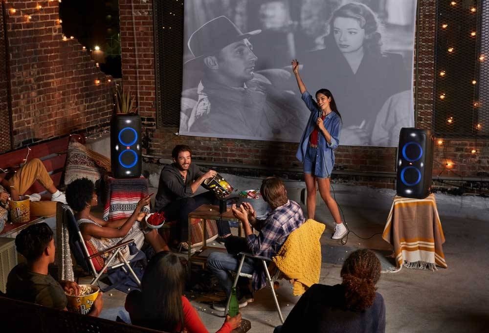 JBL PartyBox 310 vstup mikrofon/kytara