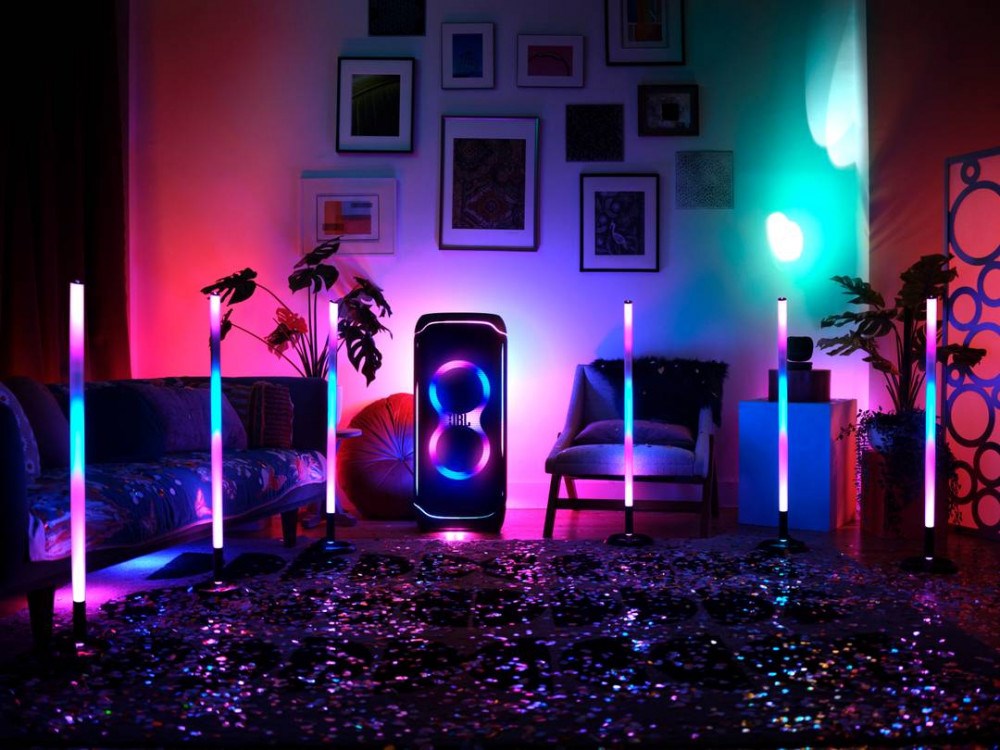 JBL PartyLight Stick synchronizace