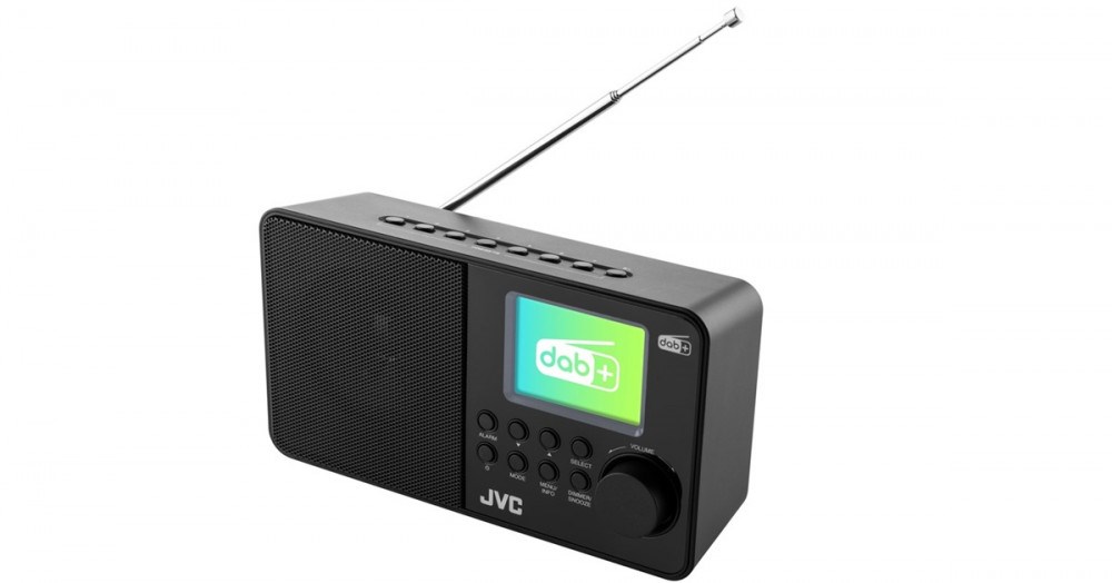 JVC RA-E611B-DAB budík