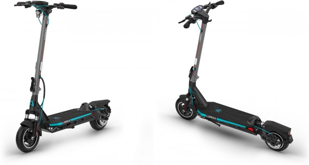 Lamax eRacer SC50 odpružení