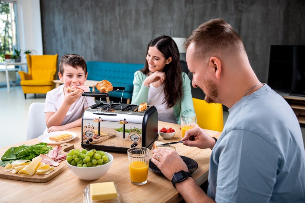 Lauben 4 Slice Toaster 1500BC funkce