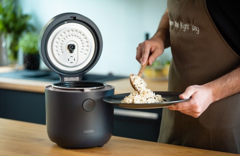 Lauben Low Sugar Rice Cooker vaření rýže s menším množstvím sacharidů