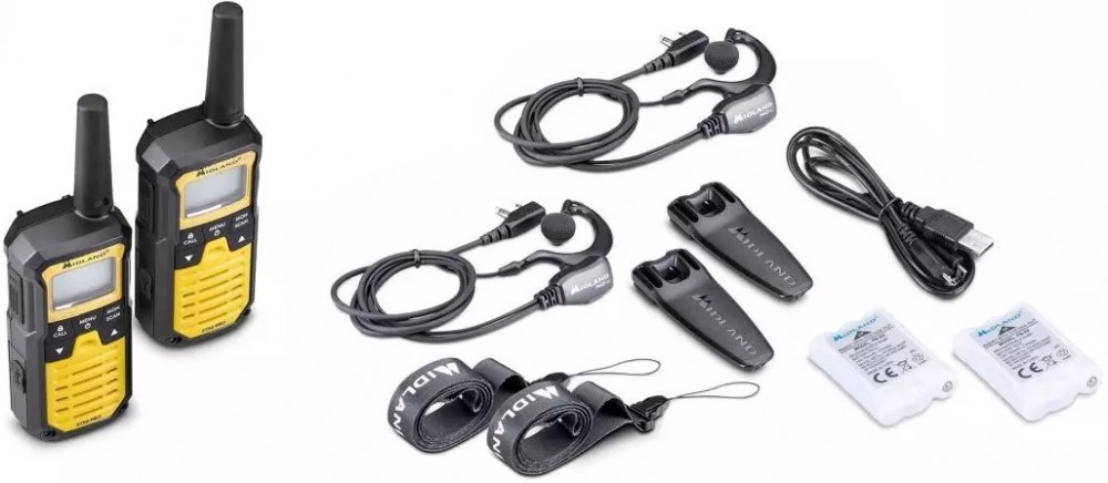 Midland PMR XT50 PRO příslušenství