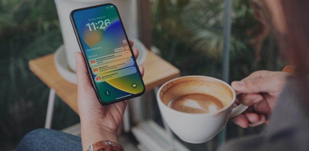 Mio MiSentry 12T parkovací režim