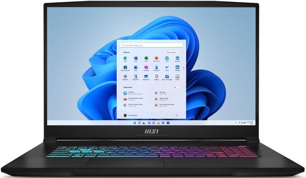 Herní notebook MSI Katana 17 (B12UCXK-639CZ)
