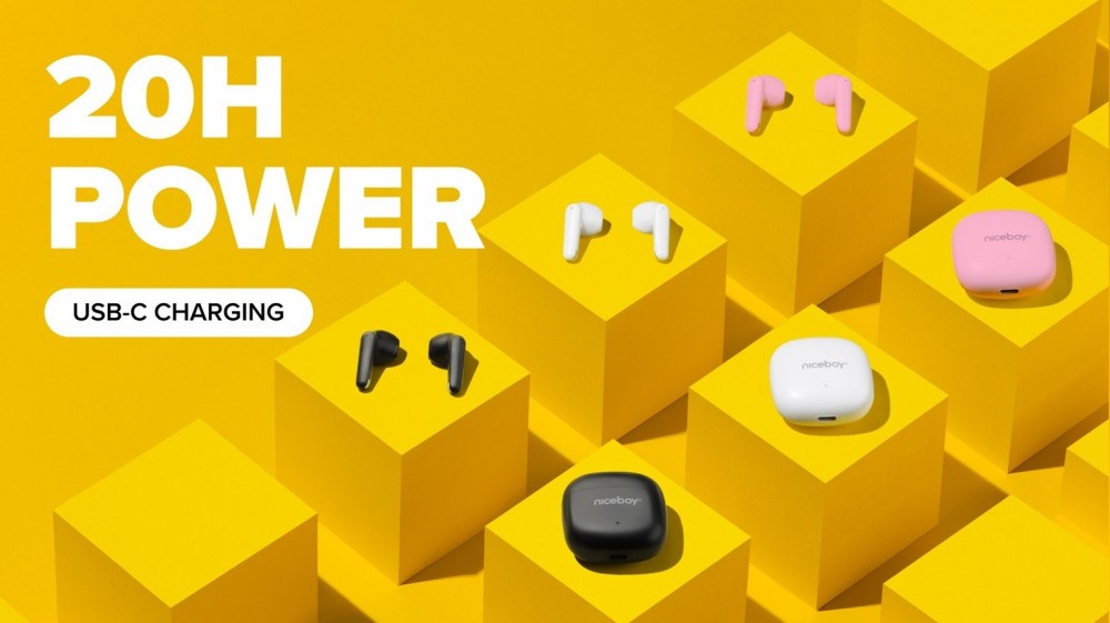 Niceboy Beans 4 POP výdrž baterie