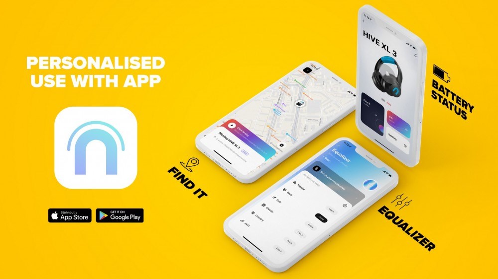 Niceboy Hive XL 3 mobilní aplikace