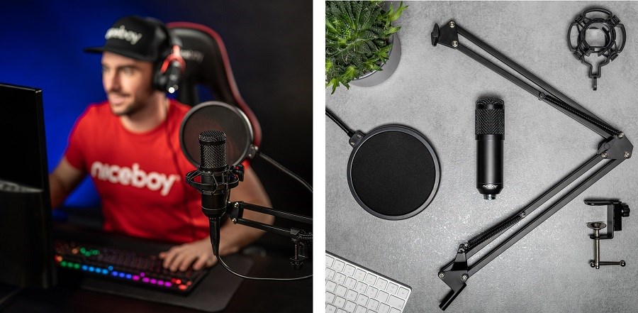 Niceboy VOICE Handle příslušenství