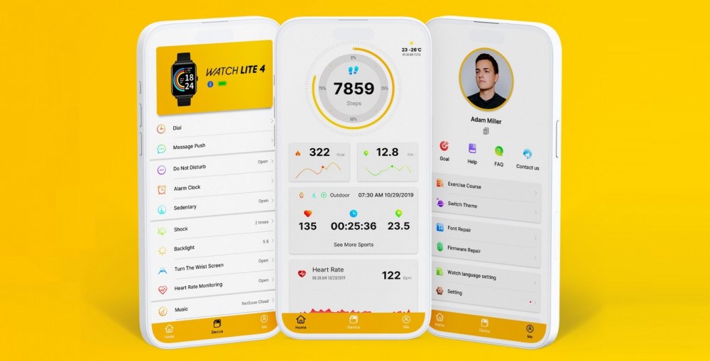 Niceboy Watch 4 Lite zdravotní funkce