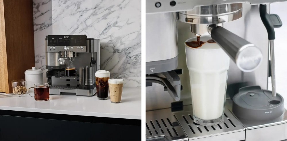 Ninja Luxe Café Premier 3 v 1 (ES601EU) systém pěnění