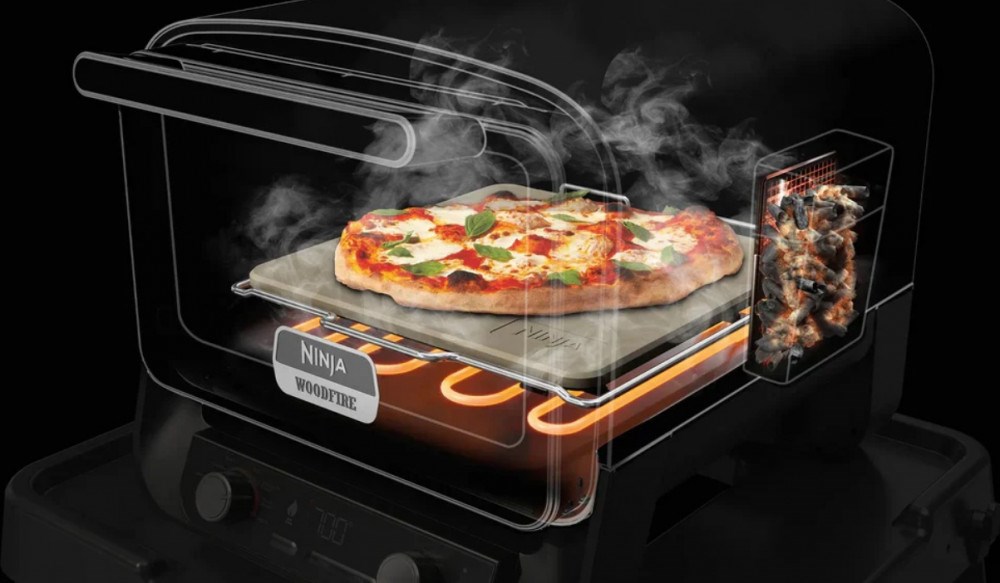 Ninja OO101EU Woodfire pec na pizzu s udírnou