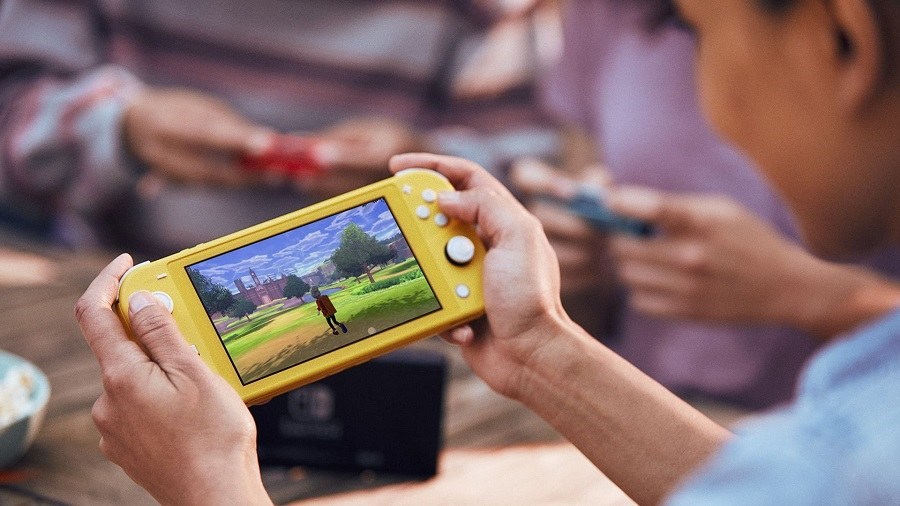 Nintendo Switch Lite displej