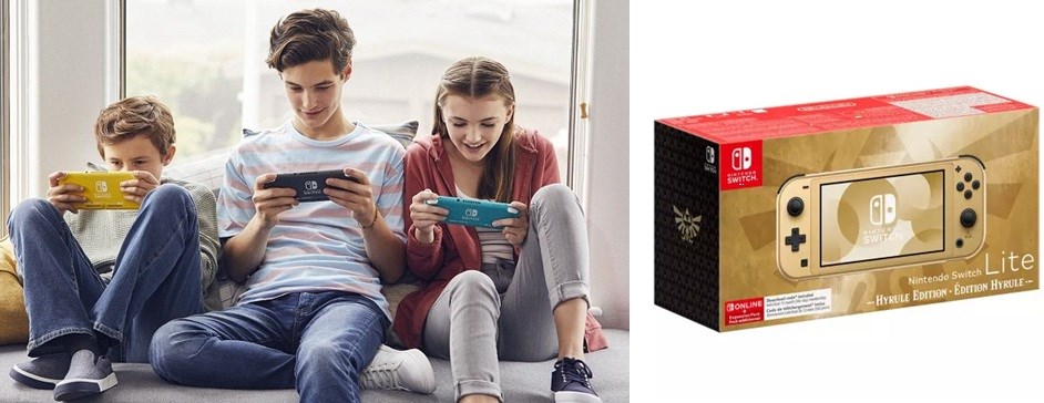 Nintendo Switch Lite Hyrule Edition multiplayer