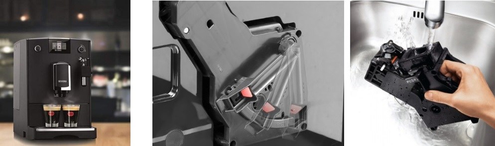 Nivona NICR 550 CafeRomatica funkce horké vody