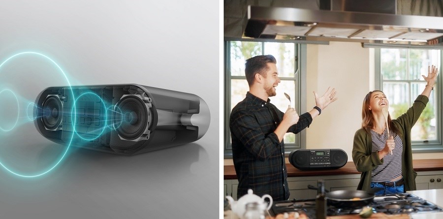 Panasonic RX-D552E-K 20 W