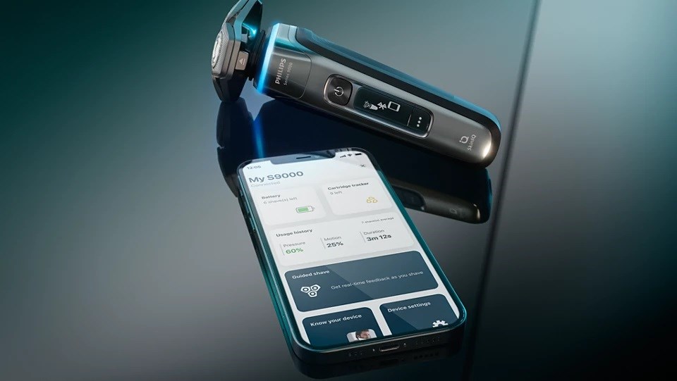 Philips Series 9000 Wet & Dry S9974/35 aplikace