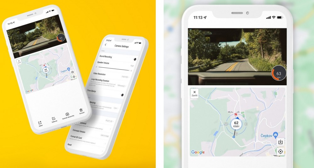 Niceboy PILOT S10 Radar 4K funkce