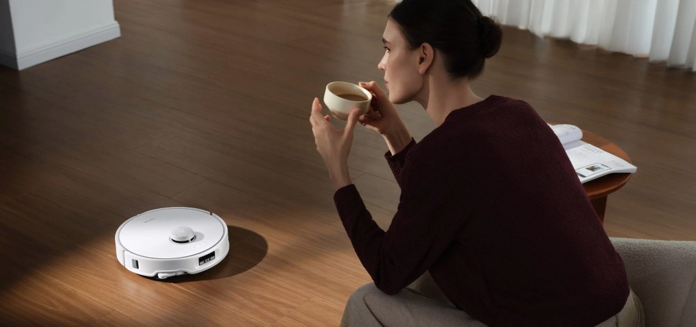 Roborock Qrevo Curv White LiDAR navigace