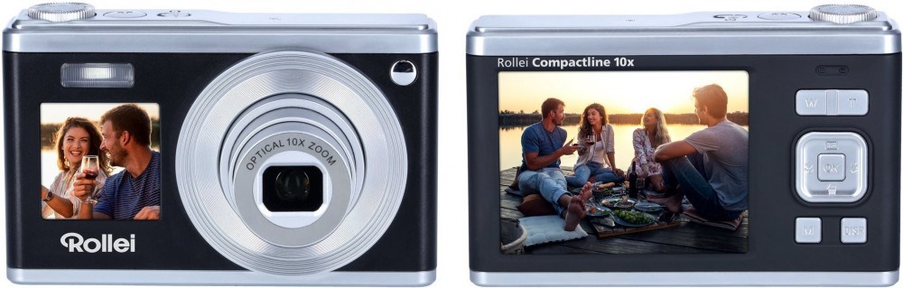 Rollei Compactline 10x displeje