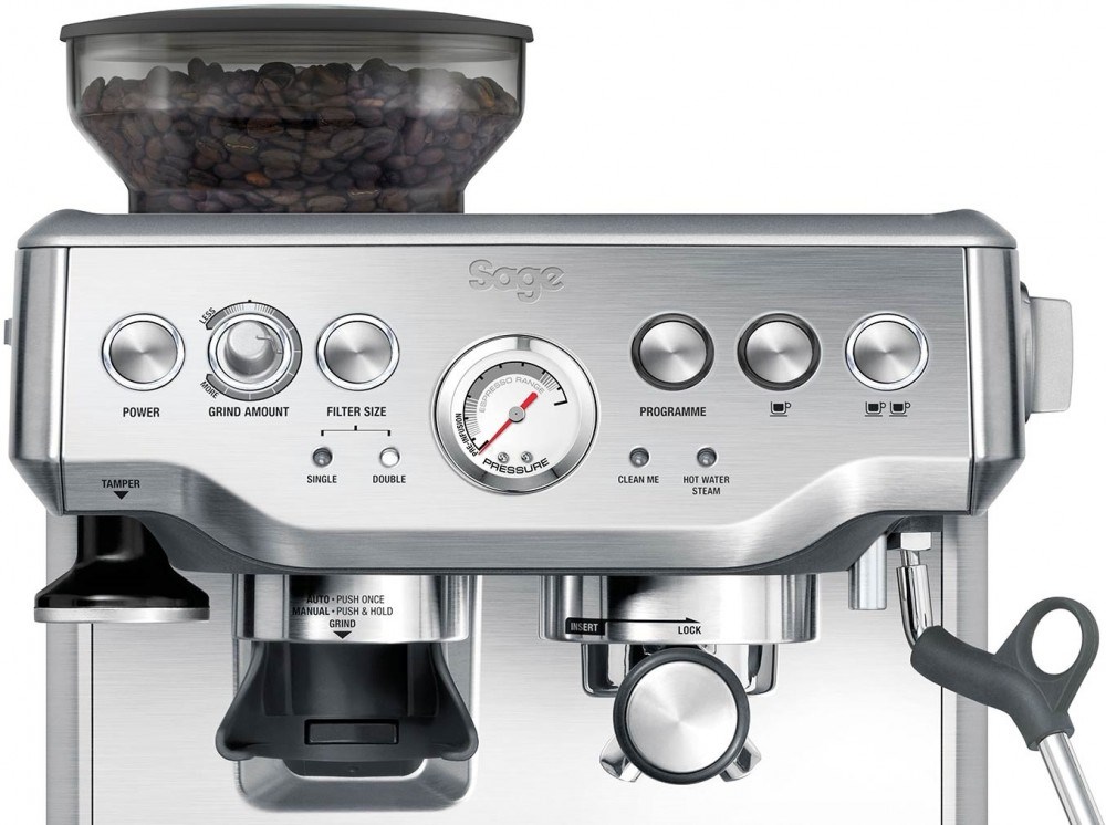 Sage THE BARISTA EXPRESS (BES875BSS) kontrola teploty vody