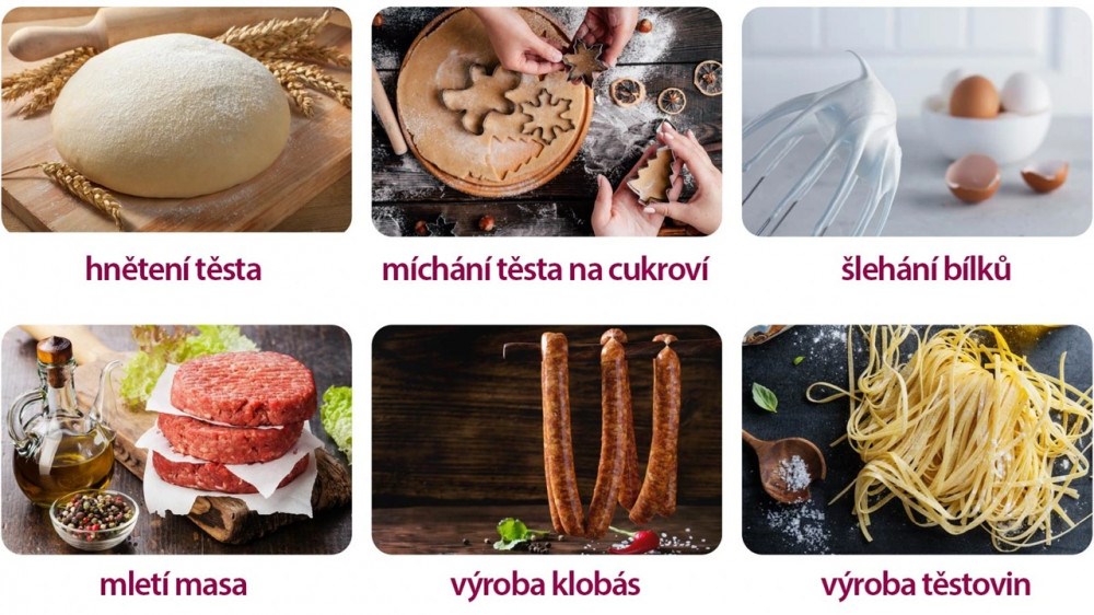 Salente DigiChef+ funkce