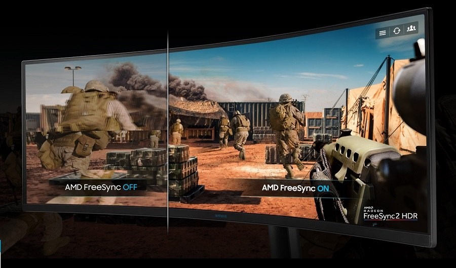 Samsung Odyssey C49RG90 jas