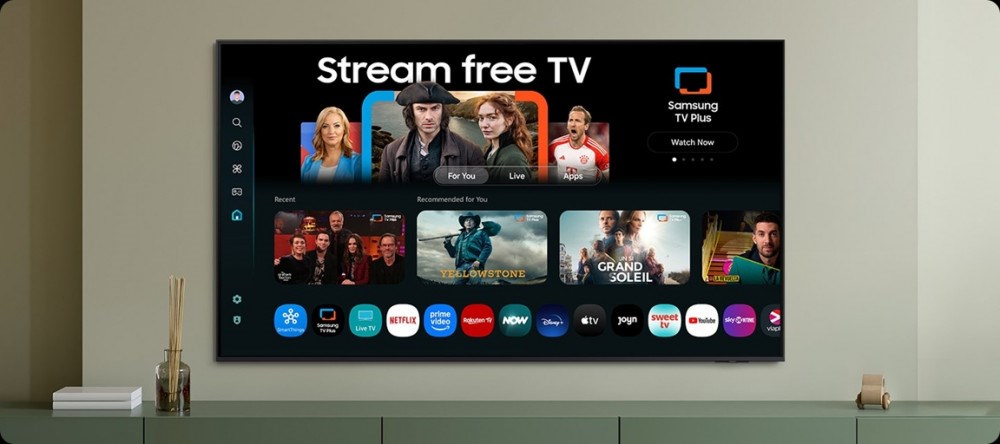 Samsung OLED S90F 4K Vision AI Smart TV integrace chytré domácnosti