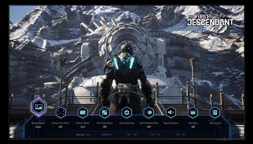 Samsung Q60D herní funkce