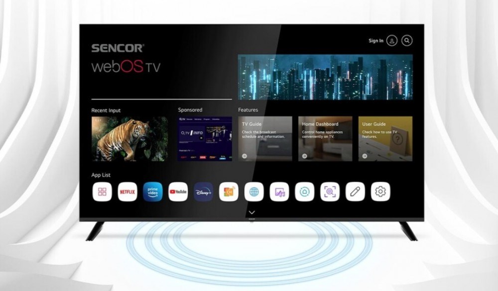 Televize Sencor SLE 43US801TCSB