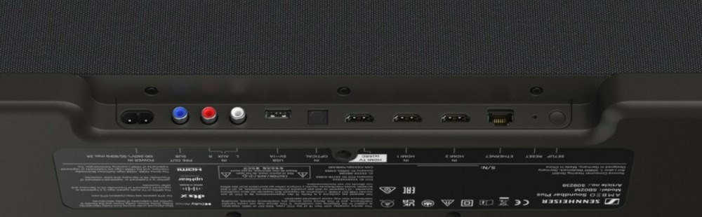 Sennheiser AMBEO Soundbar Plus ovládání