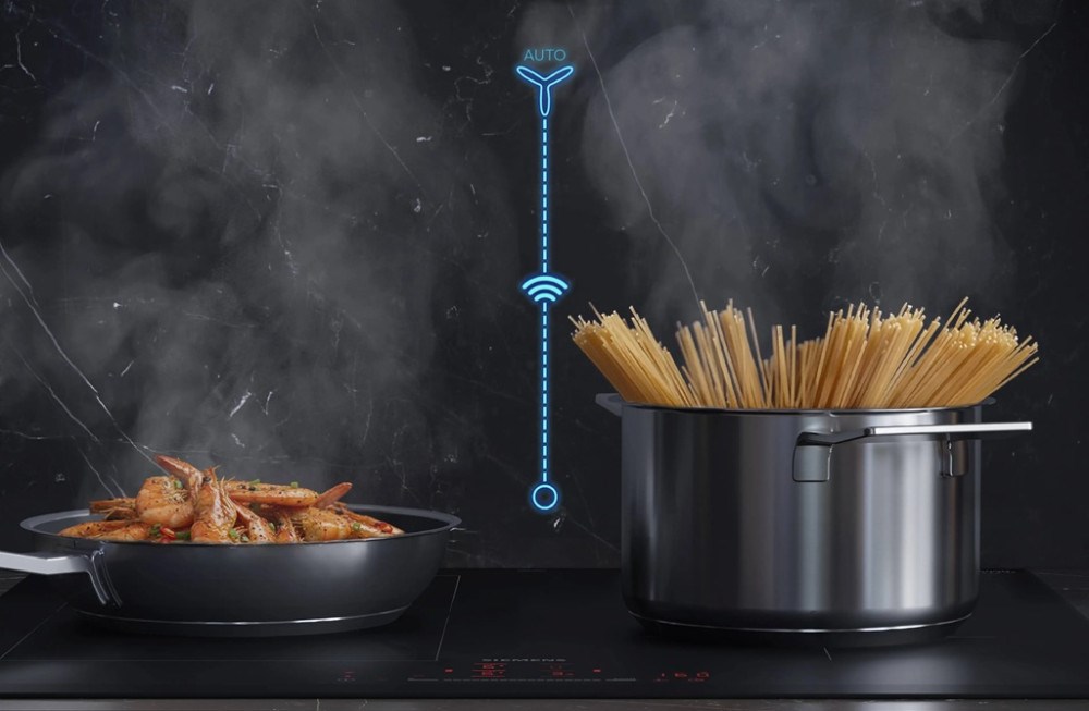 Siemens EH631HEB1E komunikace s digestoří