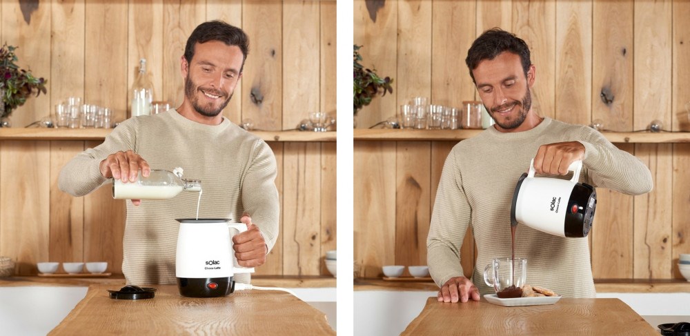 Solac MH9100 Choco-Latte kompaktní design