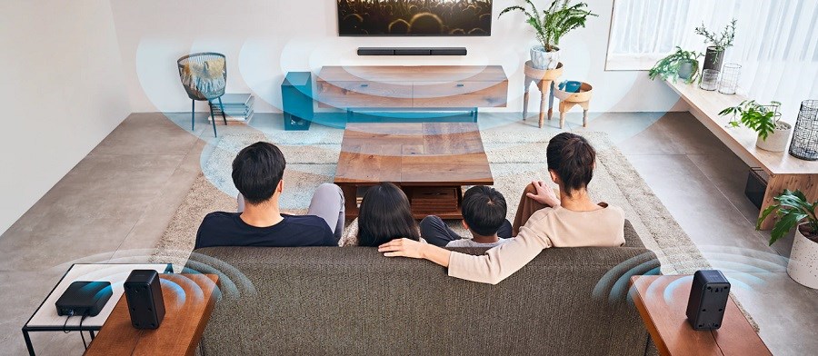 Sony HT-S40R Bluetooth a USB