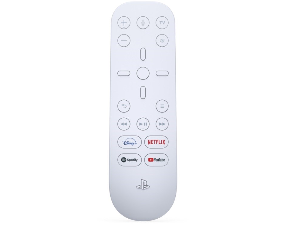 Sony PS5 Media Remote funkce