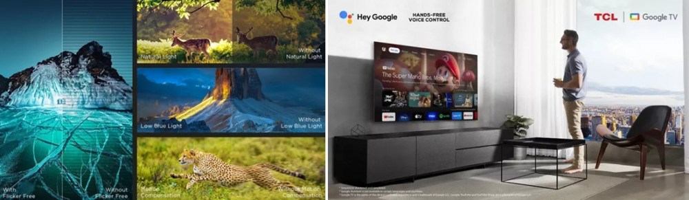 TCL QD-Mini LED Q6C ochrana zraku