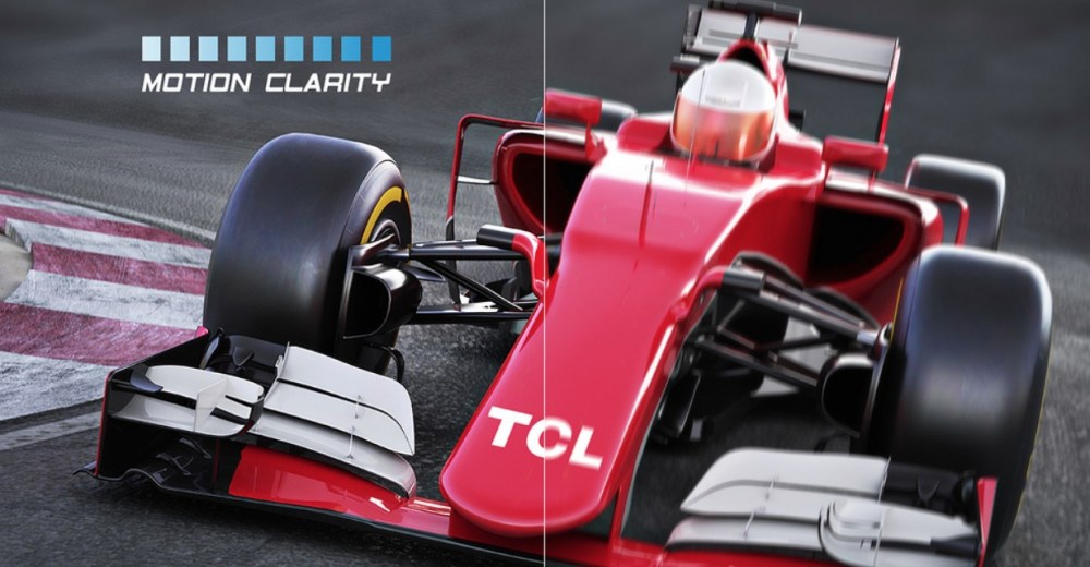 TCL 50T69C plynulost obrazu