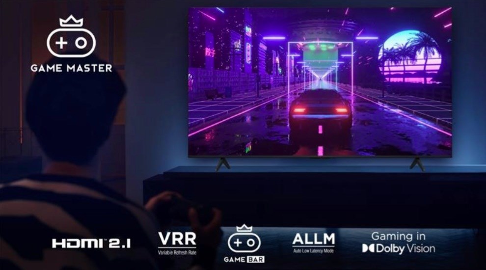 TCL 50T69C herní režimy a funkce